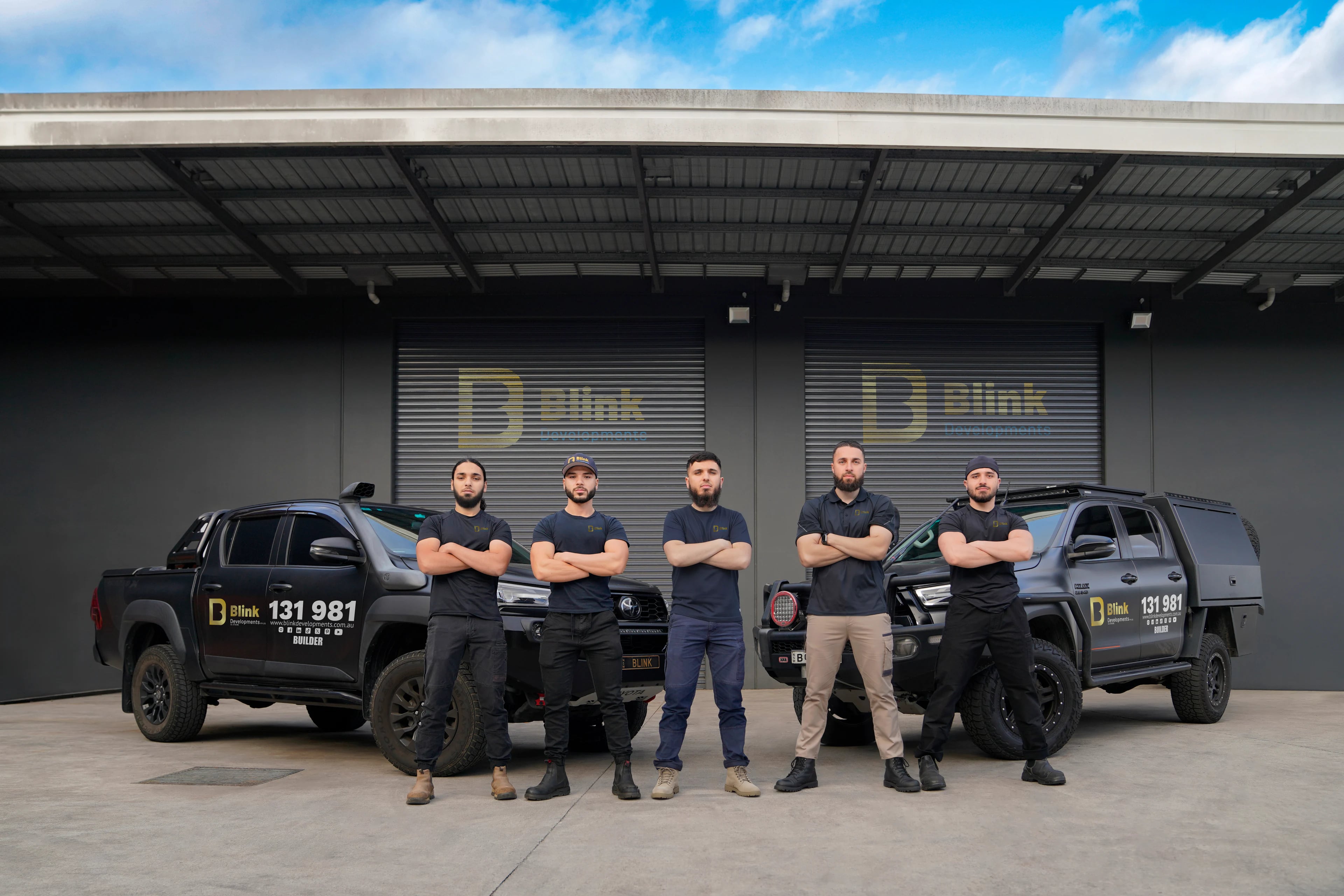 The Bathroom Renovation Strathfield team with their work vehicles